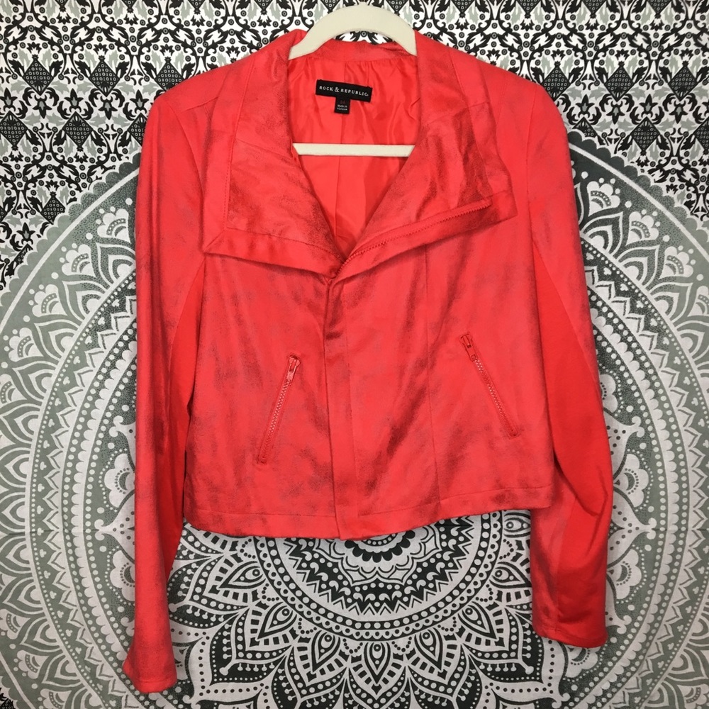 Rock and republic pink coat